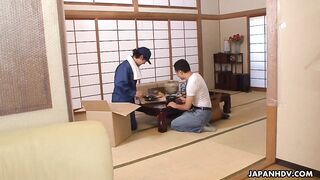 Foda Proibida de Ami Kikukawa Esposa Paga com o Corpo