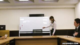 Le Test de Jouet de Bureau de Nagisa Sayama Plaisir Rose Chaud