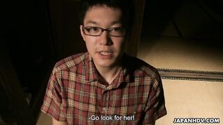 Busty Robot Seto Himari Serves with Mouth and Pussy Licking