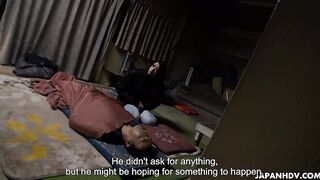 Maki Hojo, Garota do Interior, Permanece na Cara de um Estrangeiro Durante uma Noite