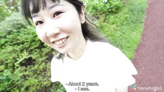 Chica de tienda de Tokio Neiro Ayukawa muestra su cuerpo perfecto tras dos años sin sexo
