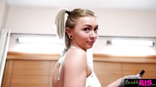 Playful Chloe Temple begs Stepbro, "Give me your Cum and the car keys Please!" - S24:E7