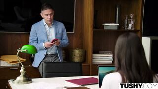 Aluna Viciada em Anal Corrompe Professor em Três Dias, TUSHY