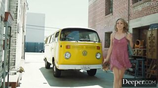 Deeper. Lily Labeau Shows Him Technology Free Fun
