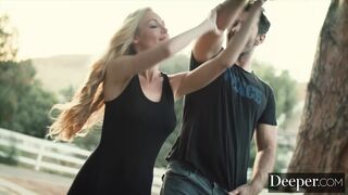 Kayden Kross peint la passion dans une liaison interdite