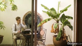 Deeper. Gina Valentina Gets More Than a Tip