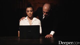 Deeper. Brooklyn Gray's Five Cock Bukkake Fantasy