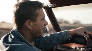 Gabbies Motorhaubenabenteuer mit Seth während des Schlafens des Freundes