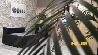 Ali Bordeaux Wets Her Hotpants And Toys Herself