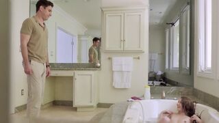 SPYFAM Step Sister Gives Big Dick Step Bro Bath Tub Sex