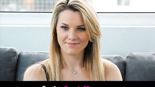 Blonde snowboarder does porn