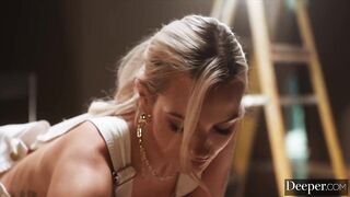 Mia, l'artiste érotique, devient la muse obsessionnelle d'un collectionneur