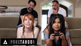 Unhappily Married DILFs Grow Strong Desire For Stepdaughters Madi Collins & Summer Col