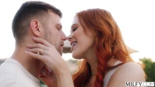 Maitland MILF Teaches Young Stud To Eat Pussy While Trimming Her Hedge.