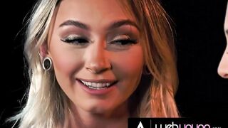 Petite Blonde Chloe Temple Uses A Strap-On To Fuck Stepsister Lily Larimar & Get A Spot For Her Band