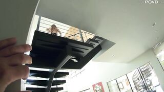 Cleaning Lady Catches Client Masturbating And Joins In