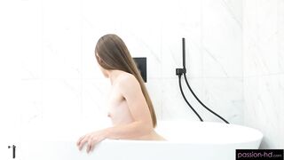 Juniper Baths and Teases Danny
