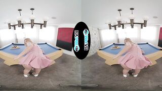 Ashley fucked on Pool Table, Facial