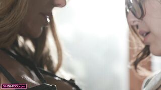 Urban Encounter: Leana Lovings' First Time with MILF Taylor Vixxen