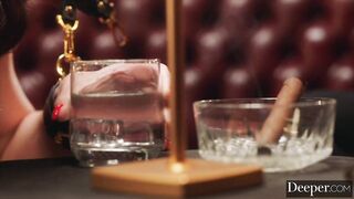 Bartender Daisy Phoenix Bound & Gagged After Hours