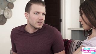 Aria Valencia & Maya Woulfe encourage Stepbro to Suck their Tits to Make there boobs bigger