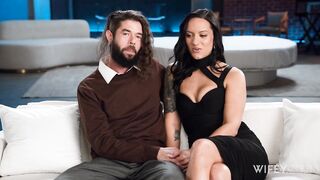 Alyx Teases BBC While Hubby Dean Watches Enthralled