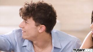 Sawyer the College Coed Gets Anal Filled by Old Friend