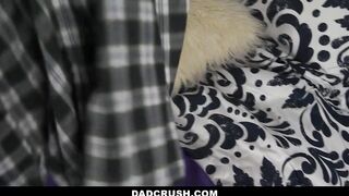 Dad's Huge Cock Fucks Daughter Krystal In Intimate Family Fuck