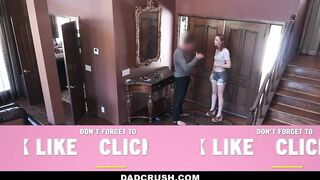 Daddy Fucks Innocent Katy Hard, Facial Cums