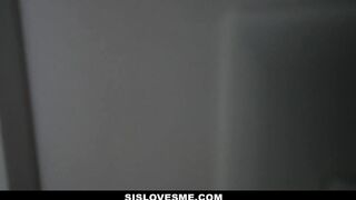 Blonde Stepsis Elsa Jean Begs For Cash Then Fucks Her Stepbrother's Dick.