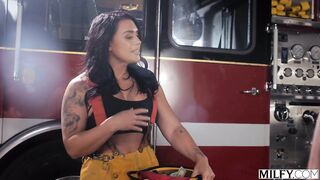 Firefighter Gangbang Deal Every Man Wins With Eva