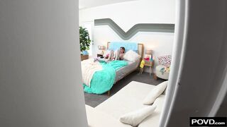Stepdad Catches Erica Camming Live Sex Show