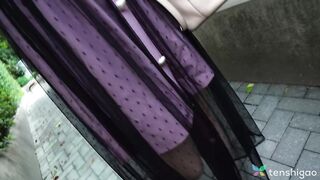 Haruka Fuji taquine pour les plaisirs charnels de Tenshigao
